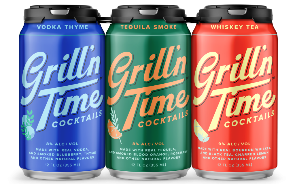Grill'n Time variety pack: Whiskey Tea, Tequila Smoke and Vodka Thyme